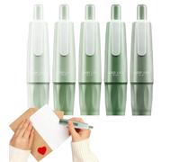 Nastro Per Scrapbooking - Strisce Di Nastro Adesivo Per Artigianato, Set 5 Pezzi Rotoli Adesivi | Ideali Ufficio, Carta, Arte, Creazioni, Biglietti, Incarto, Cornici Foto, Studenti E Insegnanti