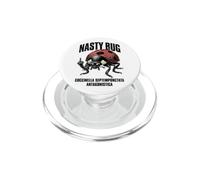 Nasty Bug Entomologie grossière Doigt d'honneur Coccinelle PopSockets PopGrip pour MagSafe