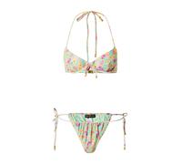 Nasty Gal Bikini jaune / menthe / rose / rose ancienne, Taille XXL