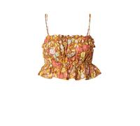 Nasty Gal Haut aqua / ocre / moutarde / rose ancienne, Taille M