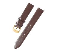 NASUNJIA Accessoires de montre 12 mm-24 mm Bracelet en cuir véritable Bracelet tendance Rose, 10 mm, Cuir, Pas de gemme