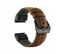 NASUNJIA Cuir 22 2 6mm APPROCHE COMPATIBLE SMART WATCH BAND SUPPORT S60 S62 Sangles compatibles avec Garmin Fenix 6x 6 Pro 5x 5 Plus 3h Poignet(2,26mm Fenix 5X 5XPlus)