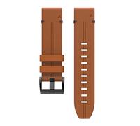 NASUNJIA Libération rapide Easy Compatible avec la sangle en cuir compatible avec Garmin Fenix 7x 7 Tactix Delta Band Compatible avec Fenix6 6x Pro Fenix 5 5x Plus Watchbands EPIX(Brown,For Garmin
