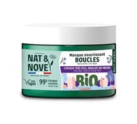 Nat &amp Nove Bio Soins Capillaires Masque Nourrissant 3 en 1 Cheveux Bouclés Frisés 300ml