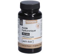 Nat&Form Complément alimentaire Acide hyaluronique – Cheveux, peau, ongles – 30 gélules
