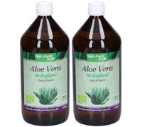 Nat&Form Aloe Vera biologique Fluide 2x1000 ml