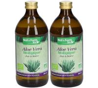 Nat&Form Aloe Vera biologique Fluide 2x500 ml