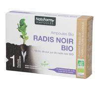Nat & Form Ampoules Radis noir Bio Ampoule(S) Buvable(S) 200 ml
