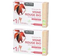 Nat&Form Ampoules Vigne rouge bio Ampoule(S) 2x200 ml