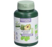 Nat&Form Bio Artichaut Boldo 200 Gélules