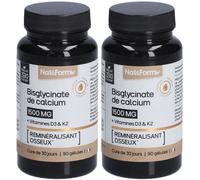 Nat&Form Bisglycinate de calcium en gélules Capsule(S) 2x90 pc(s)