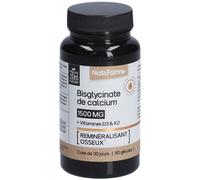 Nat&Form Bisglycinate de calcium en gélules Capsule(S) 90 pc(s)