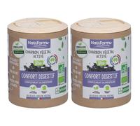 Nat&Form Charbon végétal activé en gélules Capsule(S) 2x120 pc(s)