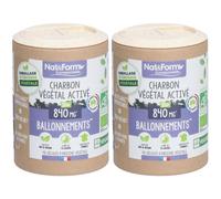 Nat&Form Charbon végétal activé en gélules Capsule(S) 2x45 pc(s)