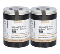 Nat&Form Collagène Marin Naticol-CySkin 11 G + Veri-te™ Resvératrol & Vitamine C Poudre Pour La Préparation D'Une Solution 2x365 g