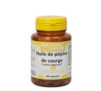 Nat&Form – Complément alimentaire – Huile de pépins de courge – 200 capsules
