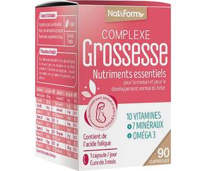 Nat&Form Complexe Grossesse 90 Capsules