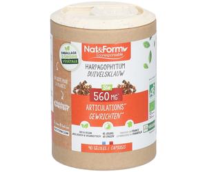 Nat&Form CONFORT ARTICULAIRE HARPAGOPHYTUM BIO Capsule(S) 90 pc(s)