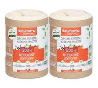 Nat&Form CURCUMA PIPERINE BIO Capsule(S) 2x90 pc(s)