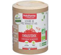 Nat & Form Écoresponsable Levure de Riz Rouge & Ail Bio 200 gélules végétales