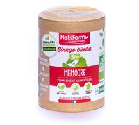 Parapharmacie > Compléments alimentaires > Concentration - Mémoire Nat&Form Ecoresponsable Ginkgo Biloba Bio - Concentration - Mémoire - Pharmacie en ligne LaSante.net x 90