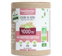 Nat & Form Ecoresponsable Levure De Bière Bio 200 Gélules