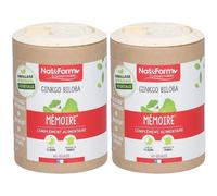 Nat&Form Ginkgo biloba Bio en gélules Capsule(S) 2x60 pc(s)