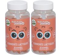 Nat&Form Gummies Junior Ferments lactiques Bonbon(S) 2x30 pc(s)