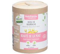Nat&Form Huile De Bourrache Antioxydant Bio 120 Gélules