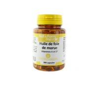 Nat&Form Huile de foie de morue – 200 gélules