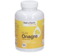 Nat & Form Original Huile Onagre 360 capsules