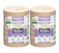 Nat&Form Levure de bière Bio revivifiable Capsule(S) 2x90 pc(s)