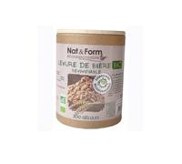 Nat&Form Levure De Bière Revivifiable Bio Complément Alimentaire 200 Gélules Végétales