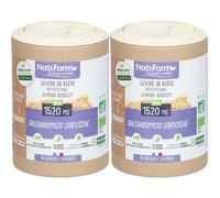 Nat&Form LEVURE DE BIÈRE REVIVIFIABLE BIO Capsule(S) 2x90 pc(s)