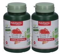 Nat&Form LEVURE DE RIZ ROUGE & AIL Capsule(S) 2x200 pc(s)