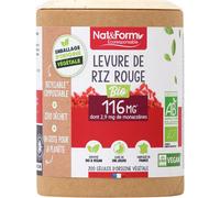 Nat&Form Levure De Riz Rouge Bio 200 Gélules