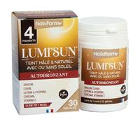 Nat&Form Lumi'Sun® Autobronzant en gélules capsule(s) 30