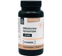 Nat&Form Mélatonine liposomale en gélules Capsule(S) 30 pc(s)