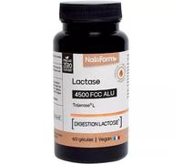 Nat & Form Nutraceutique Lactase 60 Gélules