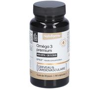 Nat & Form Premium Oméga 3 qualité Epax 90 capsules