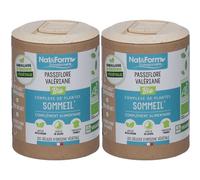 Nat&Form Passiflore Valériane Bio en gélules Capsule(S) 2x120 pc(s)