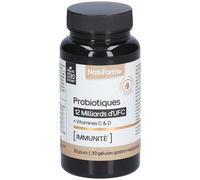 Nat&Form Probiotiques 12 Milliards d'UFC + Vitamines C & D Capsule(S) 30 pc(s)