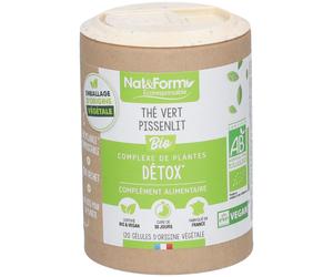Nat&Form Thé vert Pissenlit Bio en gélules Capsule(S) 120 pc(s)