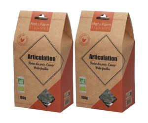 Nat&Form Tisane Articulation bio Thé 2x100 g