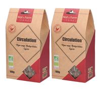 Nat&Form Tisane Circulation bio Thé 2x100 g