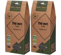 Nat&Form Tisane Thé vert bio 2x50 g
