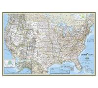 Nat Geo Maps United States Classic Map [Tubed] (Map)