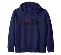 Nat King Cole Merch | Légende du jazz et de la pop classique | NKC1028 Sweat à Capuche