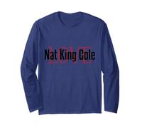 Nat King Cole Merch | Légende du jazz et de la pop classique | NKC1029 Manche Longue
