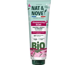 Nat&Nove Bio Shampoing Éclat Cheveux Colorés Ou Méchés Tube 250ml